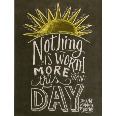 LEANIN TREE GREETING CARD Nothing is worth more